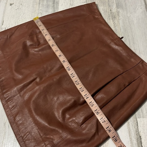 Vince Leather Skirt Size 2 - Picture 8 of 10
